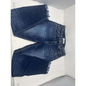 Kancan Womens Jeans size 9/28 - Distressed - High Rise - Frayed Hem